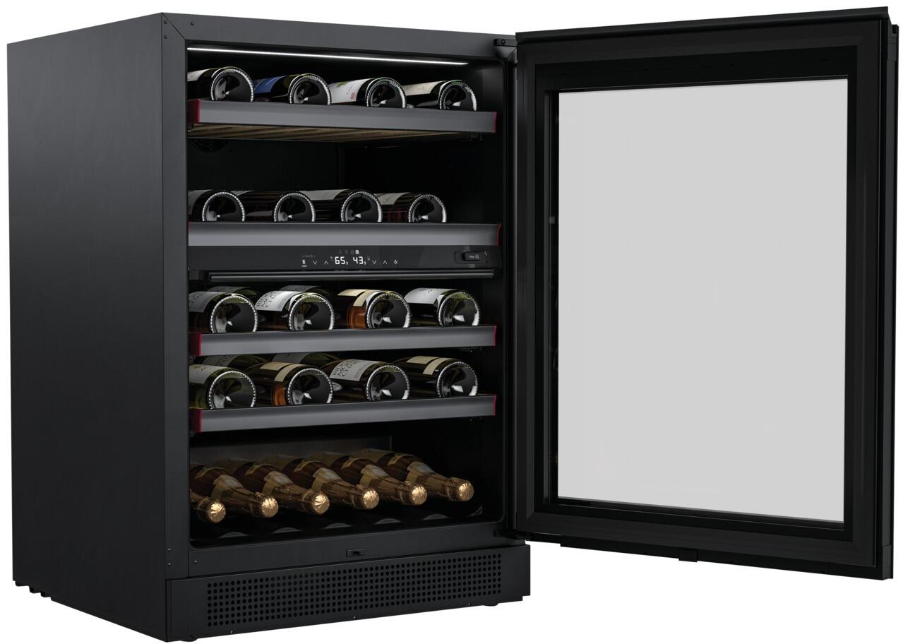 Vintec VWUD044BAB 24 Inch Matte Black Wine Cooler