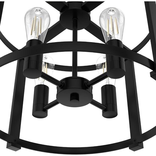 4 light Astwood Chandelier Hunter Fan