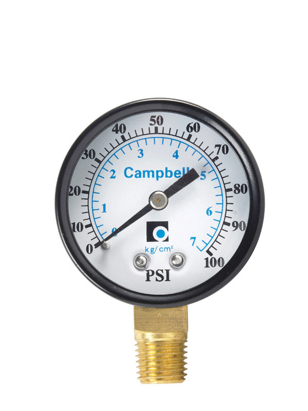 PRESSURE GAUGE 0-100 PSI