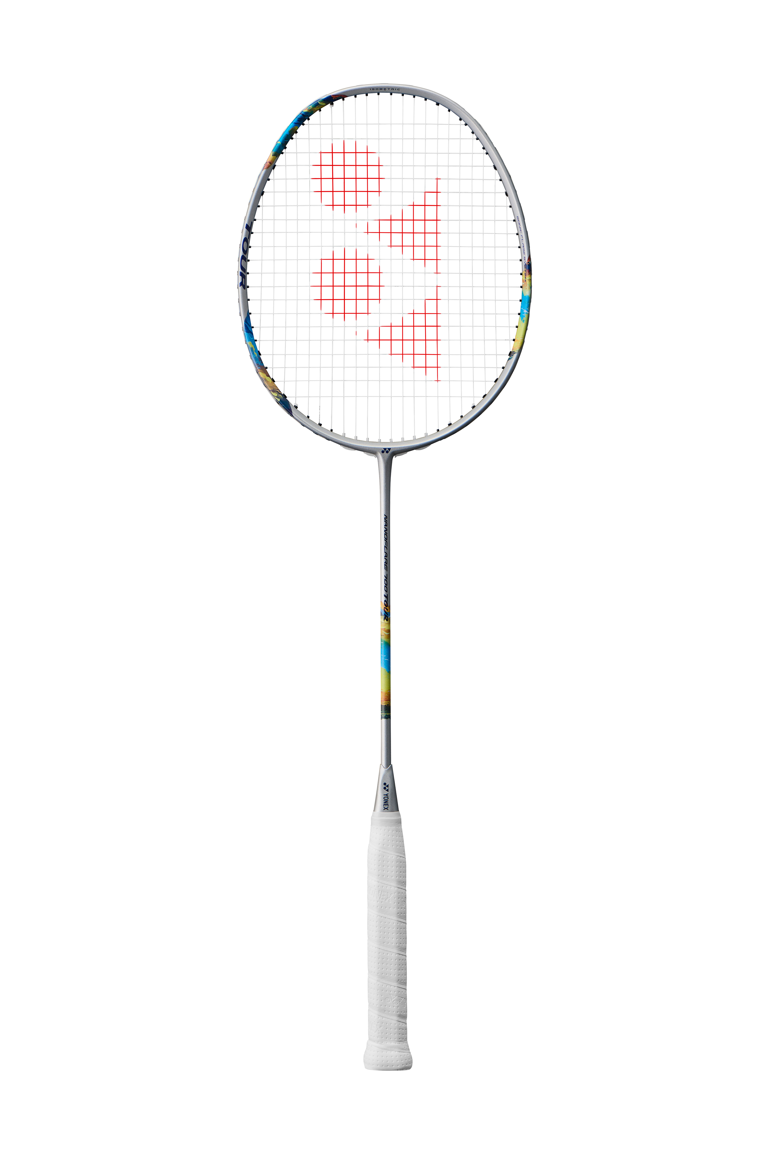 Yonex Nanoflare 700 Tour (Silver/Sky Blue) Badminton Racket 2024