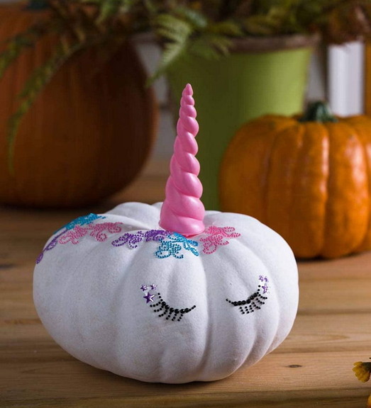 Funworld FNW 94827 C 3D Unicorn Pumpkin Decorating...