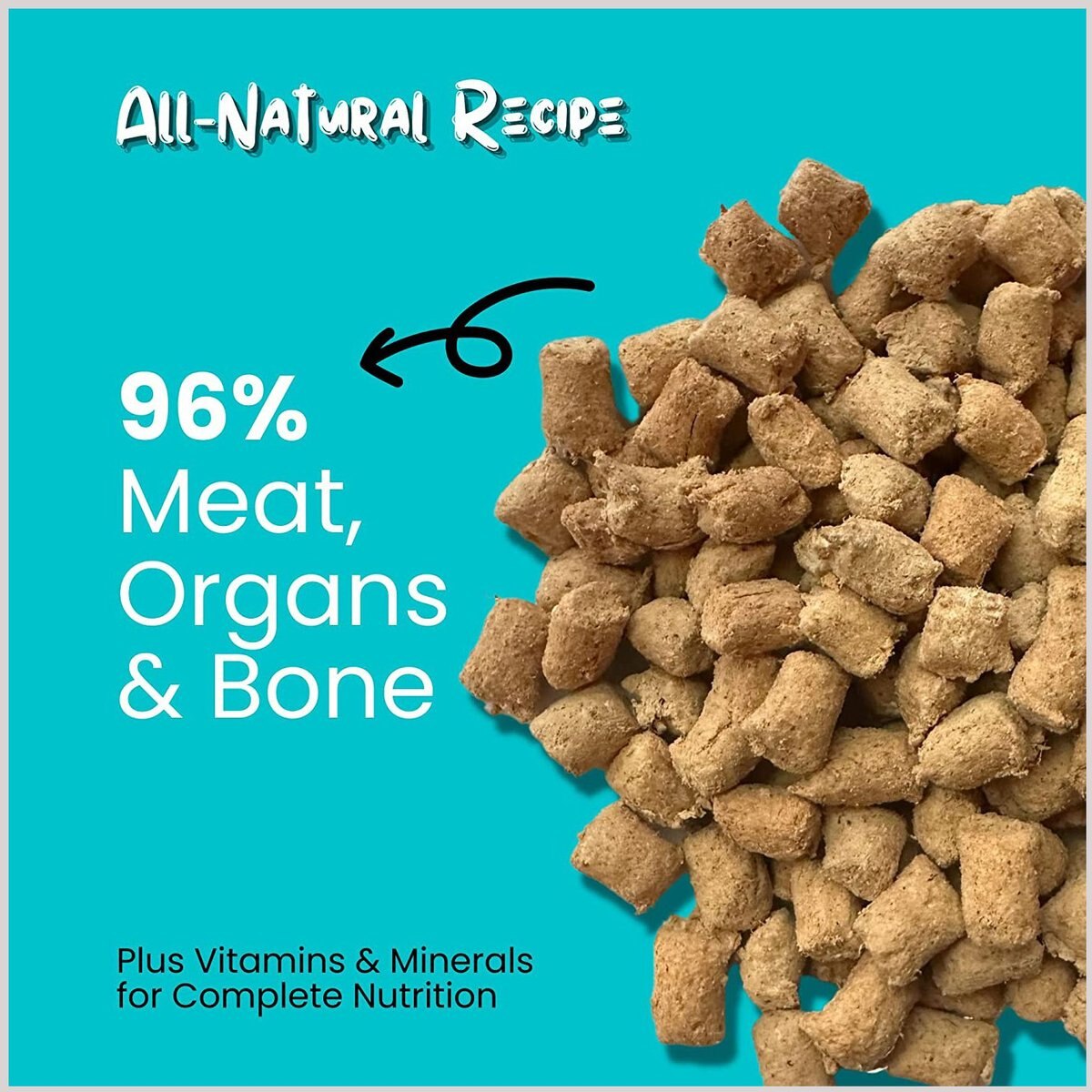 Sprankles Beef Recipe Meal Grain-Free Freeze-Dried Raw Dog Food