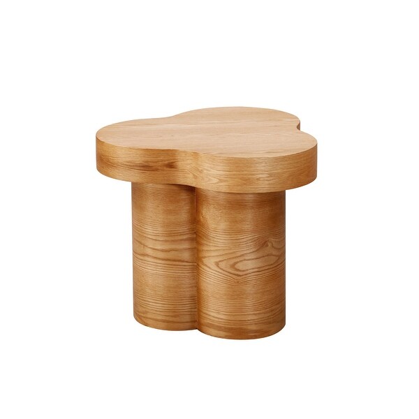 Dora Natural Oak Side table - 23.5