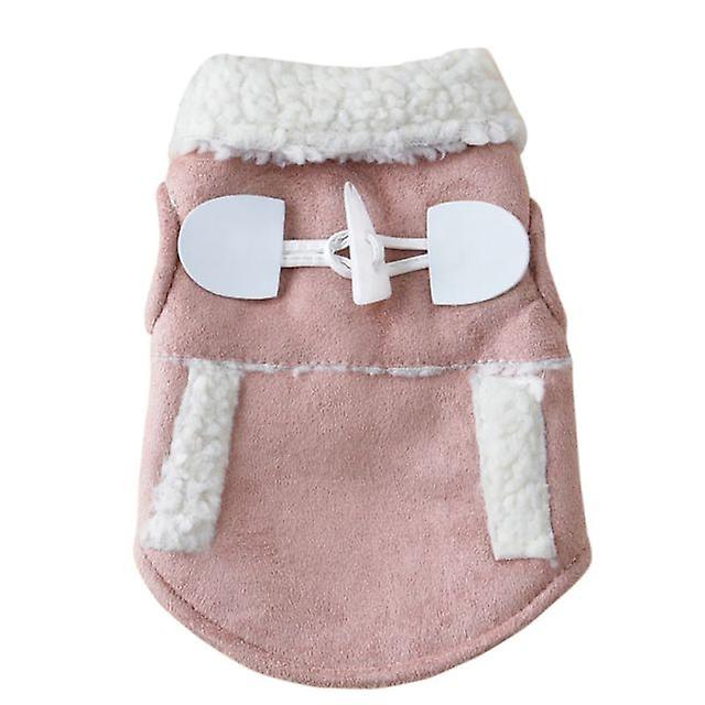 Winter warm small dog padded coat