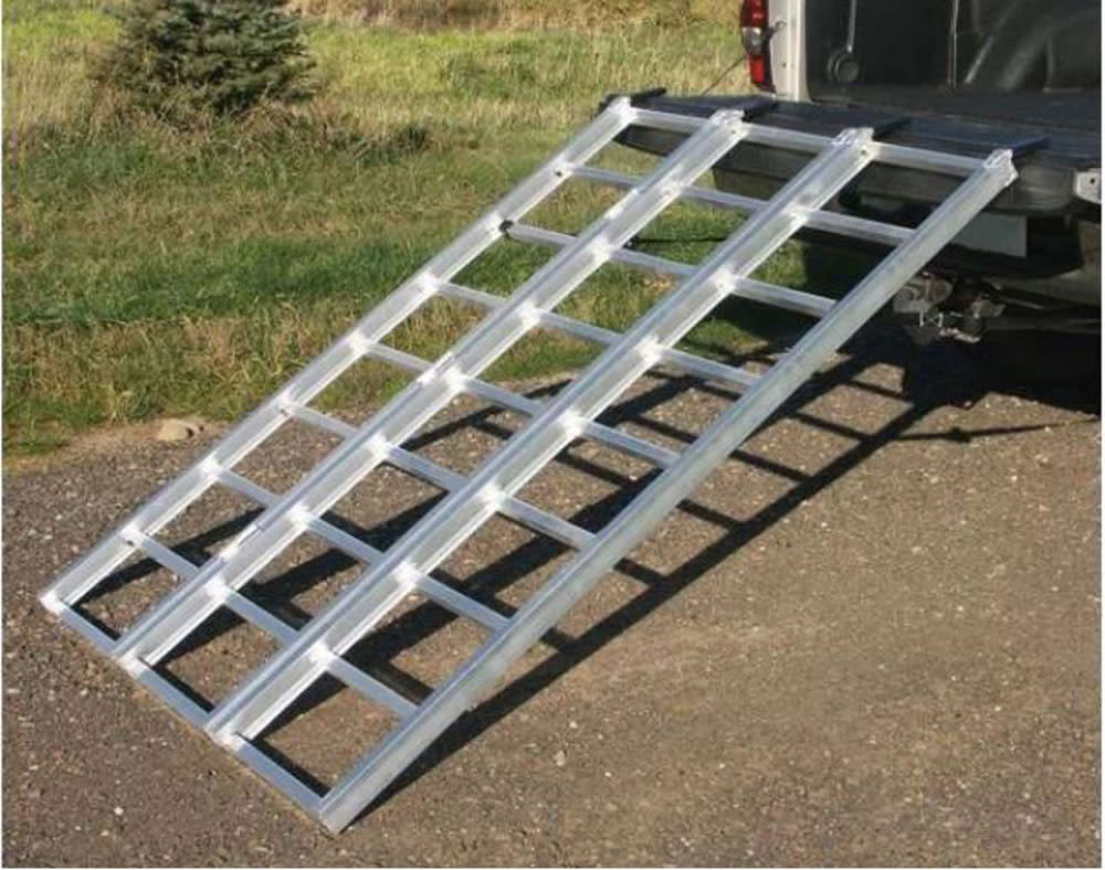 Tri Fold Aluminum Ramp