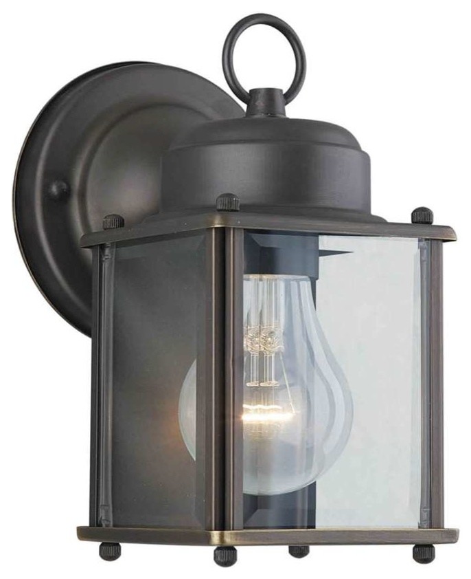 Forte Lighting 1 Light Outdoor Wall Lantern   Traditional   Outdoor Wall Lights And Sconces   by ShopFreely  Houzz