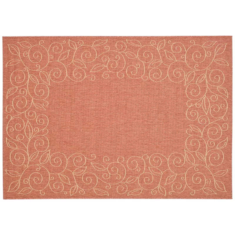 Safavieh Courtyard Curly Vines Indoor Outdoor Rug