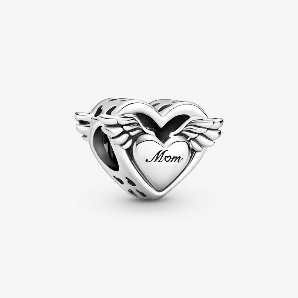 PANDORA  Angel Wings & Mom Charm