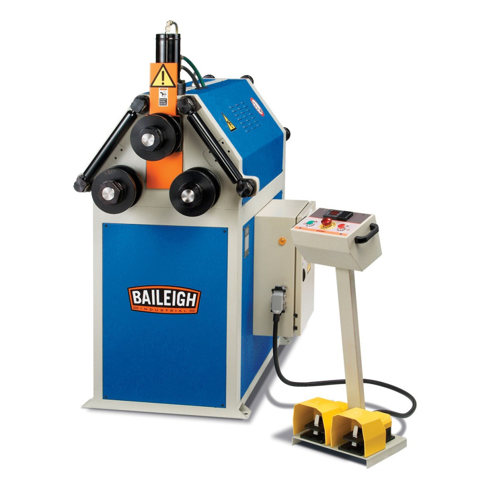 Baileigh R-H55 Hydraulic Angle Ring Roll Bender Machine