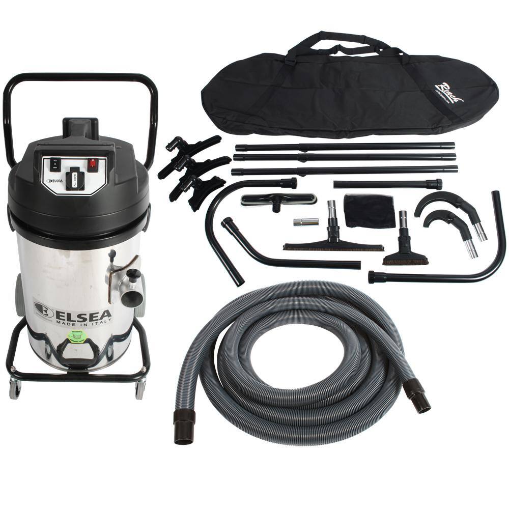 Cen-Tec 20 Gal. Trantor Industrial 2-Motor Canister Vacuum with Filter Shaker and 25 ft. High Reach Attachment Package 95105