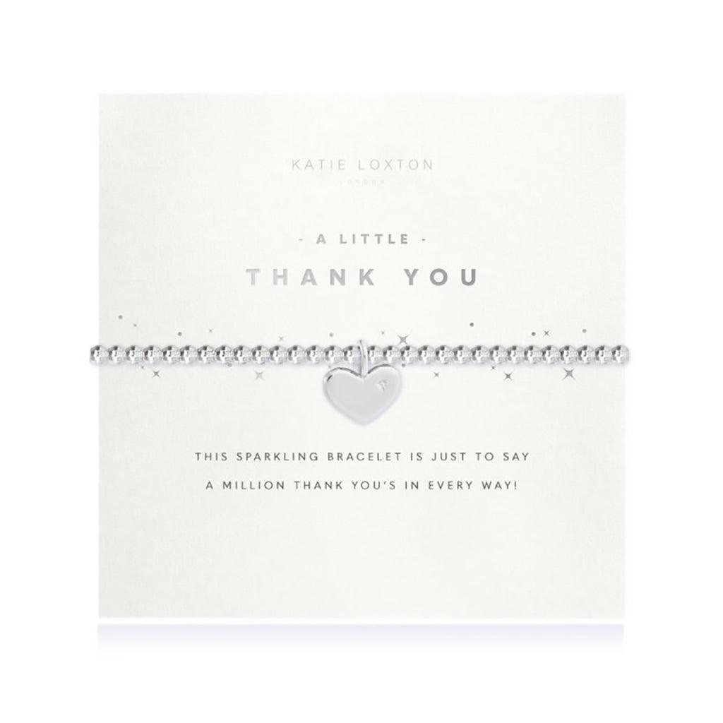 Katie Loxton  A Little Thank You Faceted Bracelet