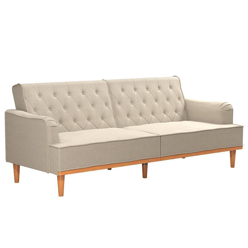 Mr. Kate Stella Vintage Inspired Tufted Futon