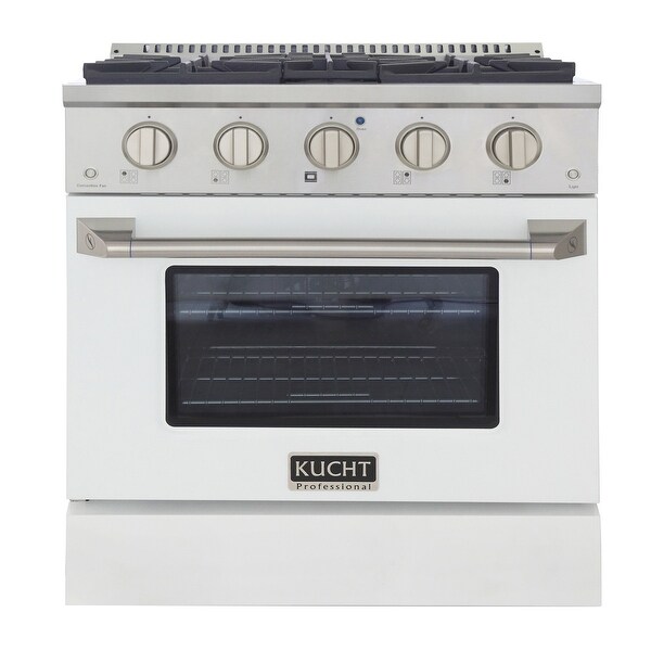 30 in. 4.2 cu. ft. Dual Fuel Range for Natural Gas with Sealed Burners and Convection Oven with Optional Color Door