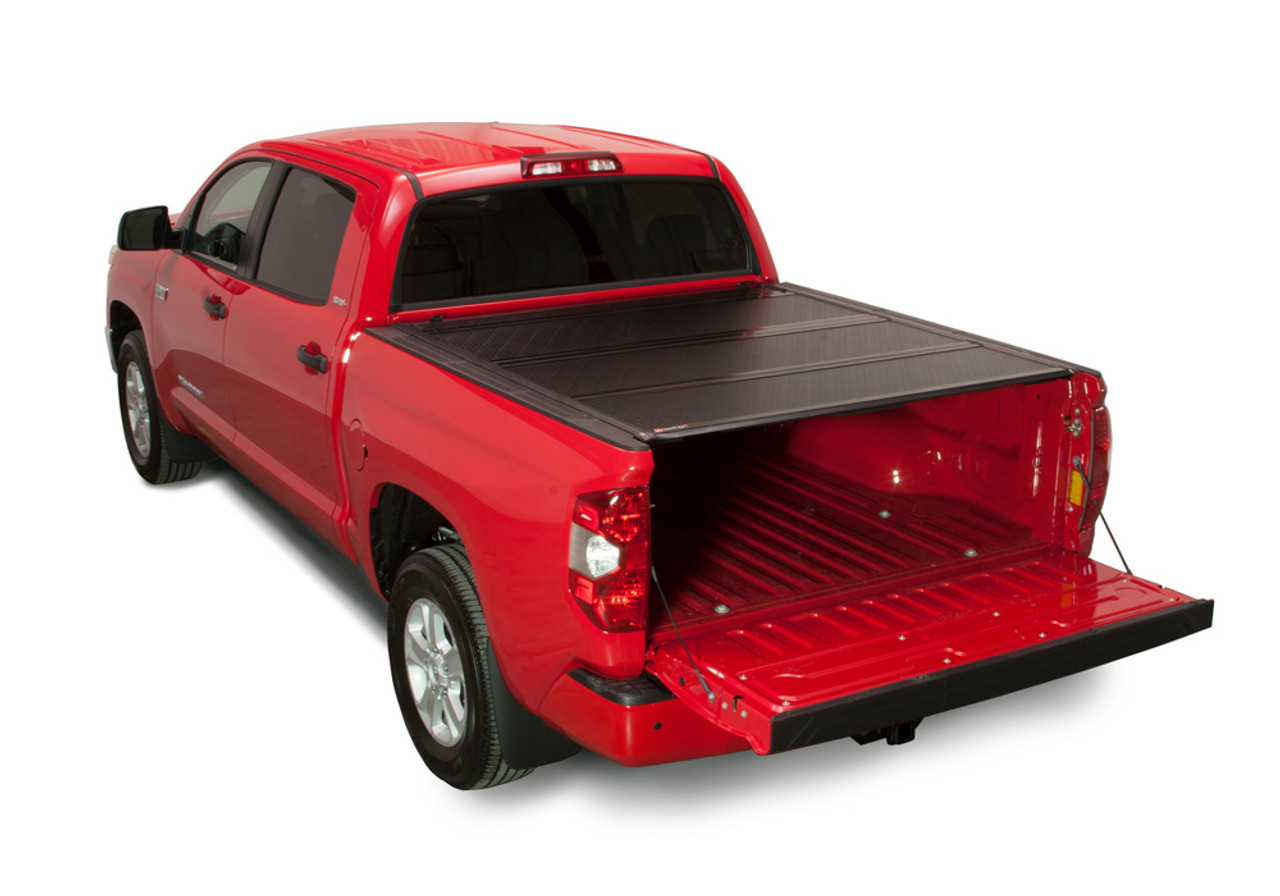 Bak Industries BAKFlip FiberMax 1623 Tacoma 5x27 w Deck Rail System Tonneau Cover