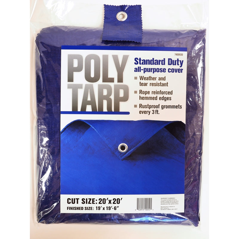 TARP POLY 20'X20' BLUE