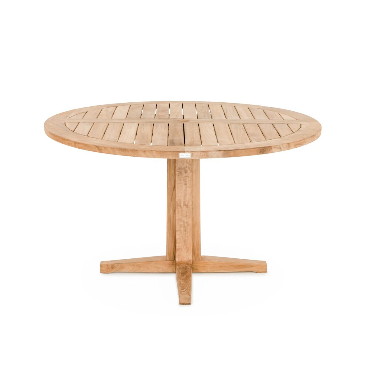 Signature Wistow Lane 55 Inch Round Teak Patio Dining Table