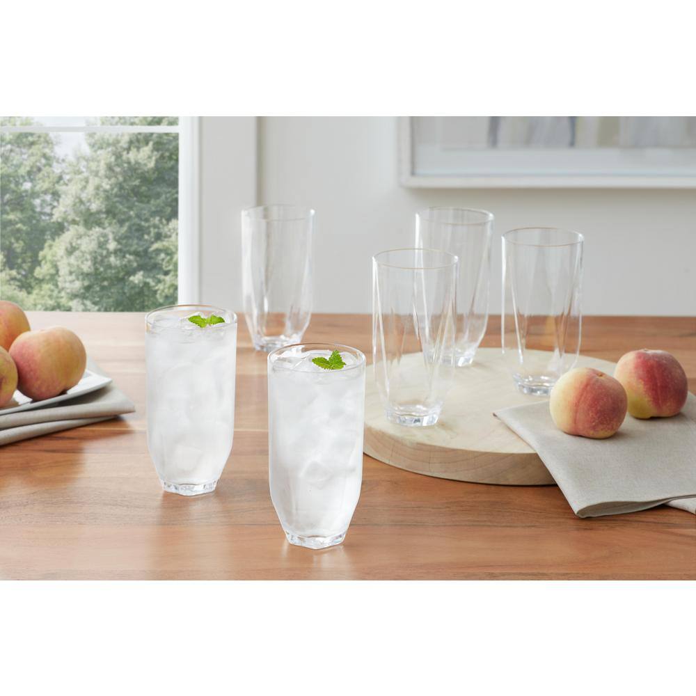 Home Decorators Collection Classic Tall Acrylic Drink Tumblers - 22 oz. (Set of 6) PPMJM220JCLR