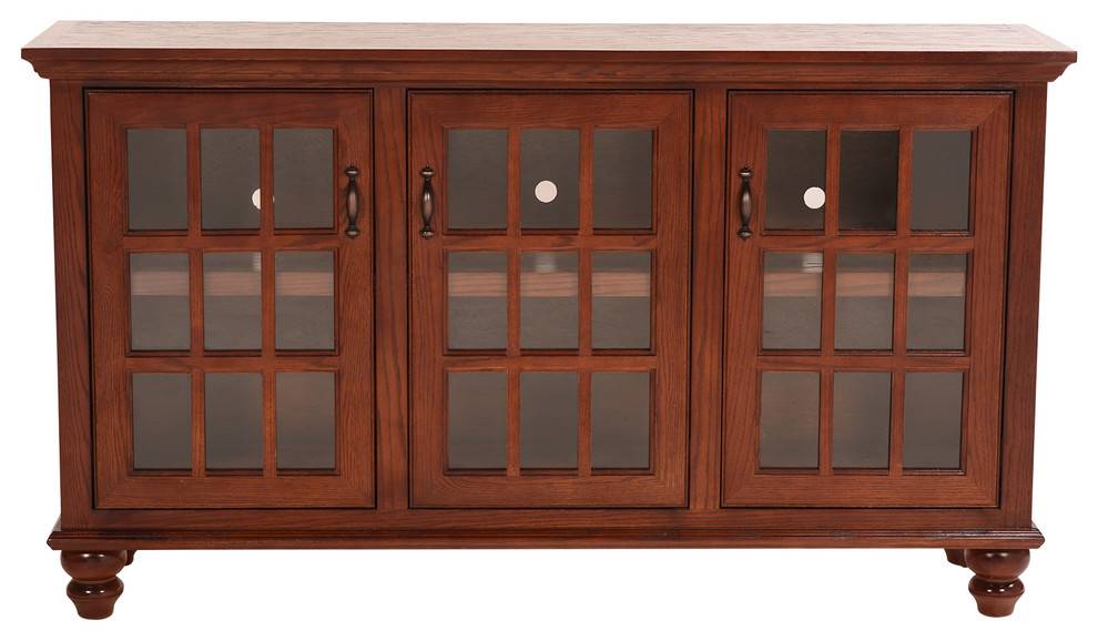 65 quotKeystone  Entertainment Console   Traditional   Entertainment Centers And Tv Stands   by Eagle Furniture  Houzz