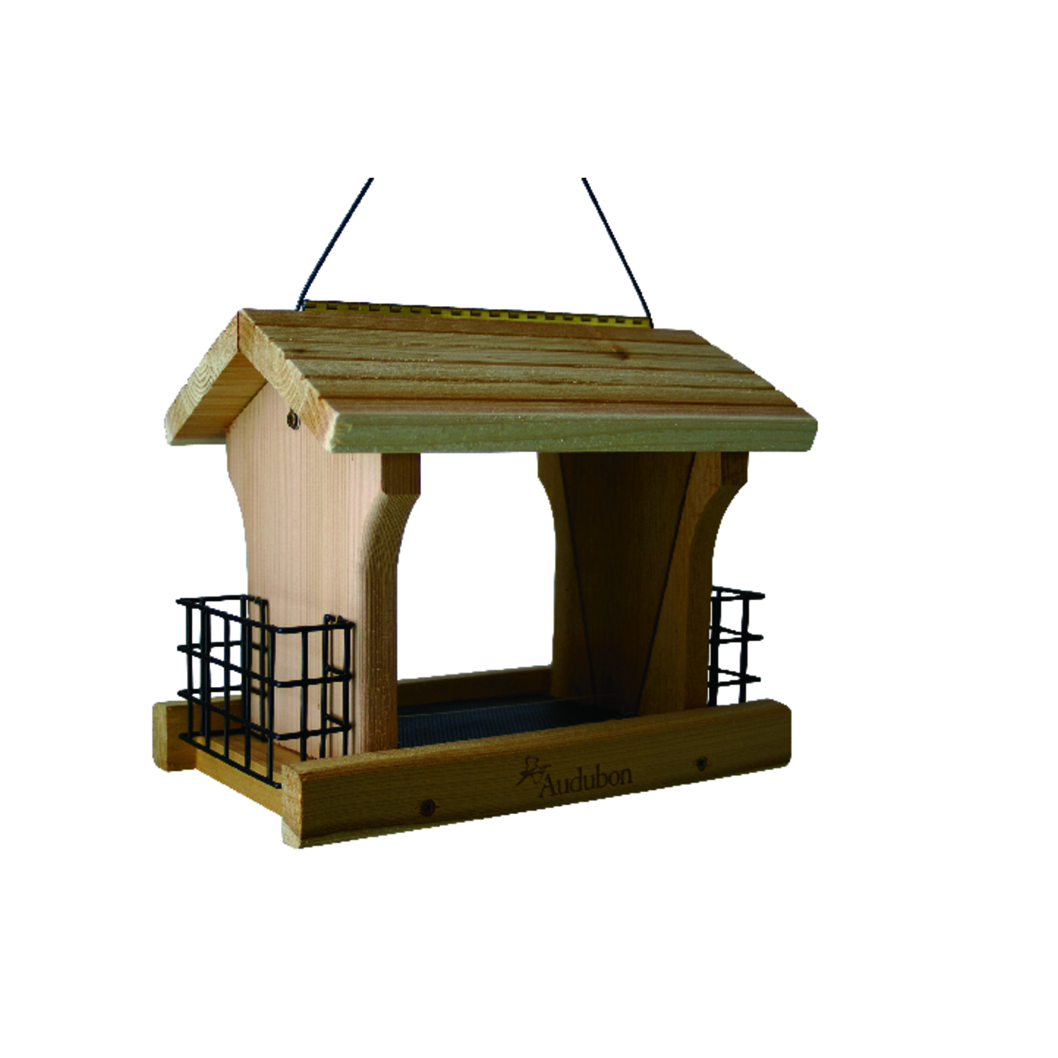 Woodlink Audubon Wild Bird 5 lb Cedar Ranch Bird Feeder 4 ports