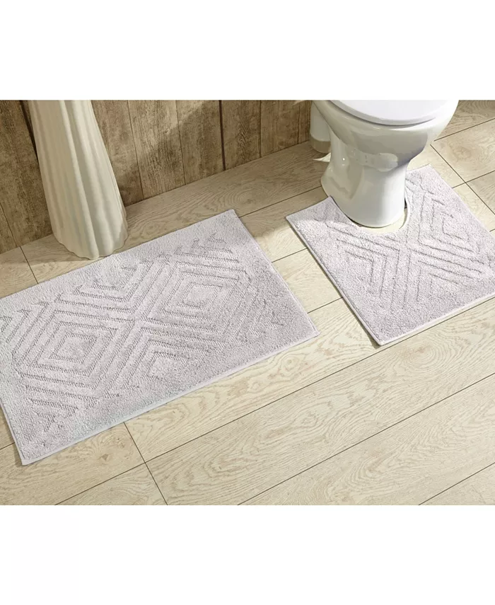 Better Trends 2 Piece Trier Bath Rug Set