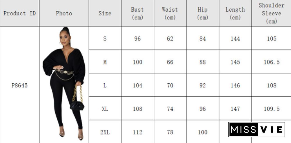 New High Elastic Solid Color Bat Sleeve Jumpsuit