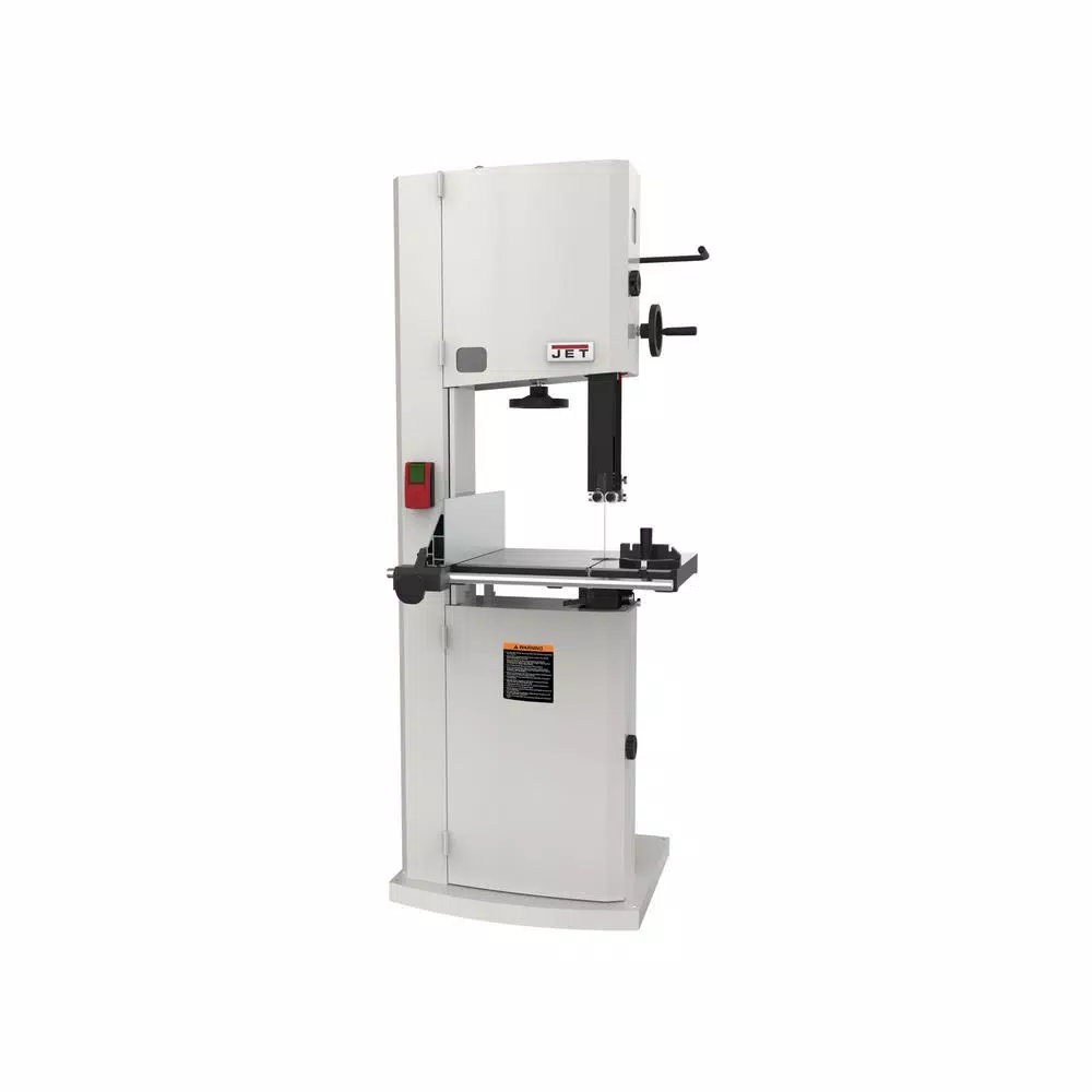 Jet 1.75 HP 15 in. Woodworking Vertical Band Saw， 115/230-Volt， JWBS-15 and#8211; XDC Depot