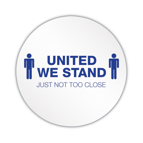 Deflecto Personal Spacing Discs， United We Stand， 20