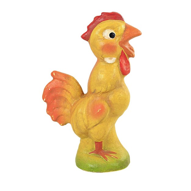 Cody Foster Vintage Easter Chick One Figurine 6 75 Inches Feather Cluck Ro182c Resin Yellow