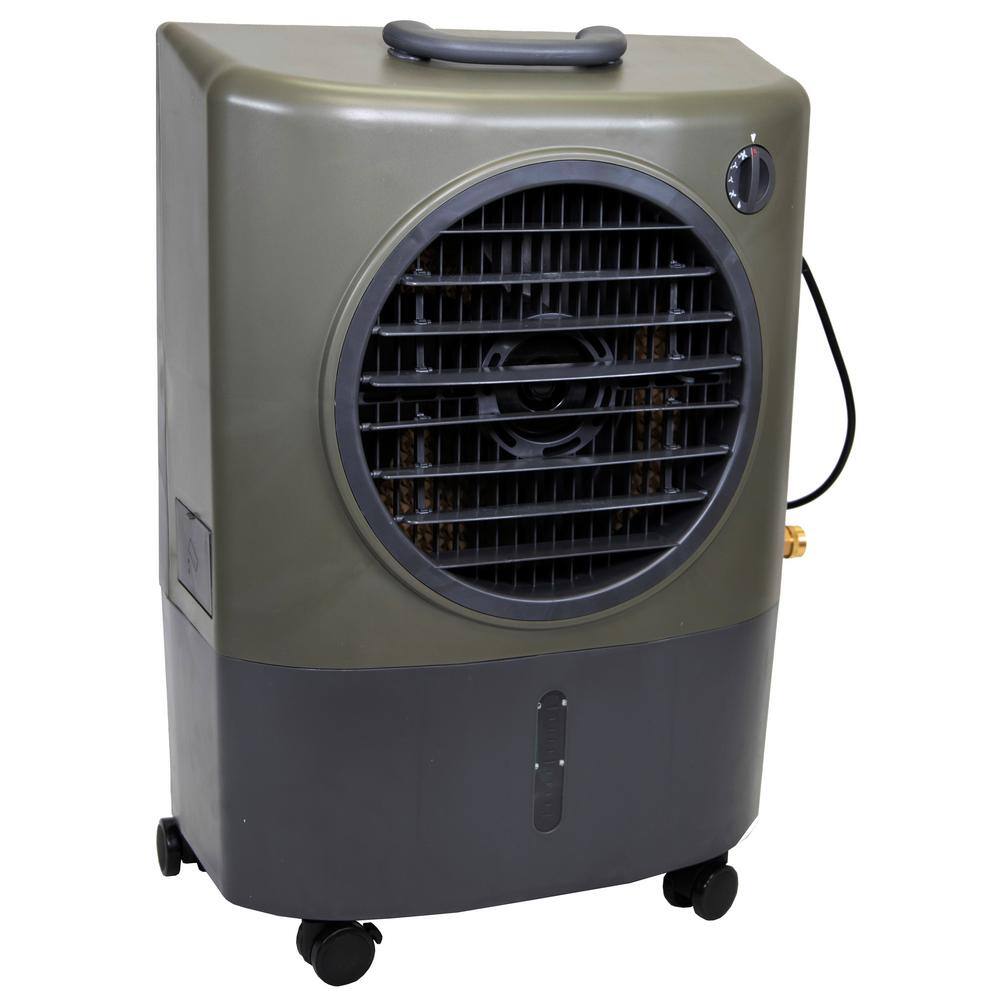 Hessaire 1300 CFM 2-Speed Portable Evaporative Cooler (Swamp Cooler) for 500 sq. ft. in Green MC18V