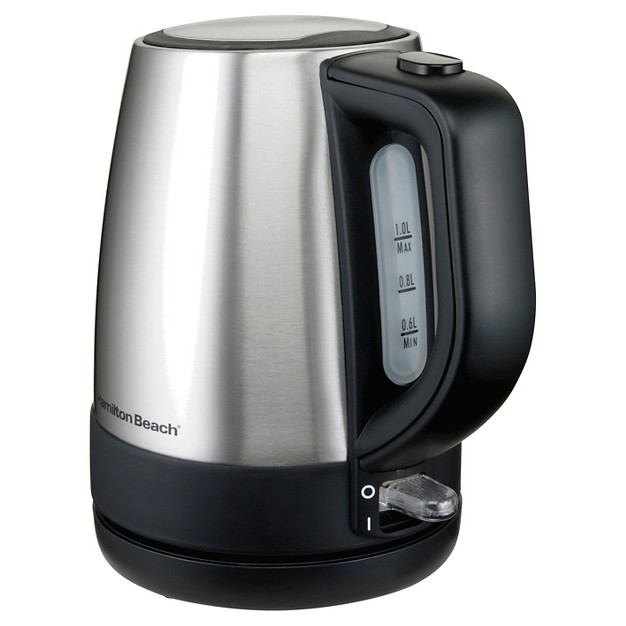 Hamilton Beach 1l Electric Kettle Stainless 40978