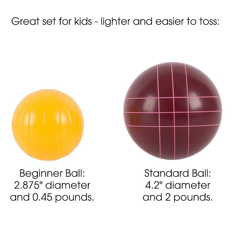 Hey! Play! Beginner Bocce Ball Set