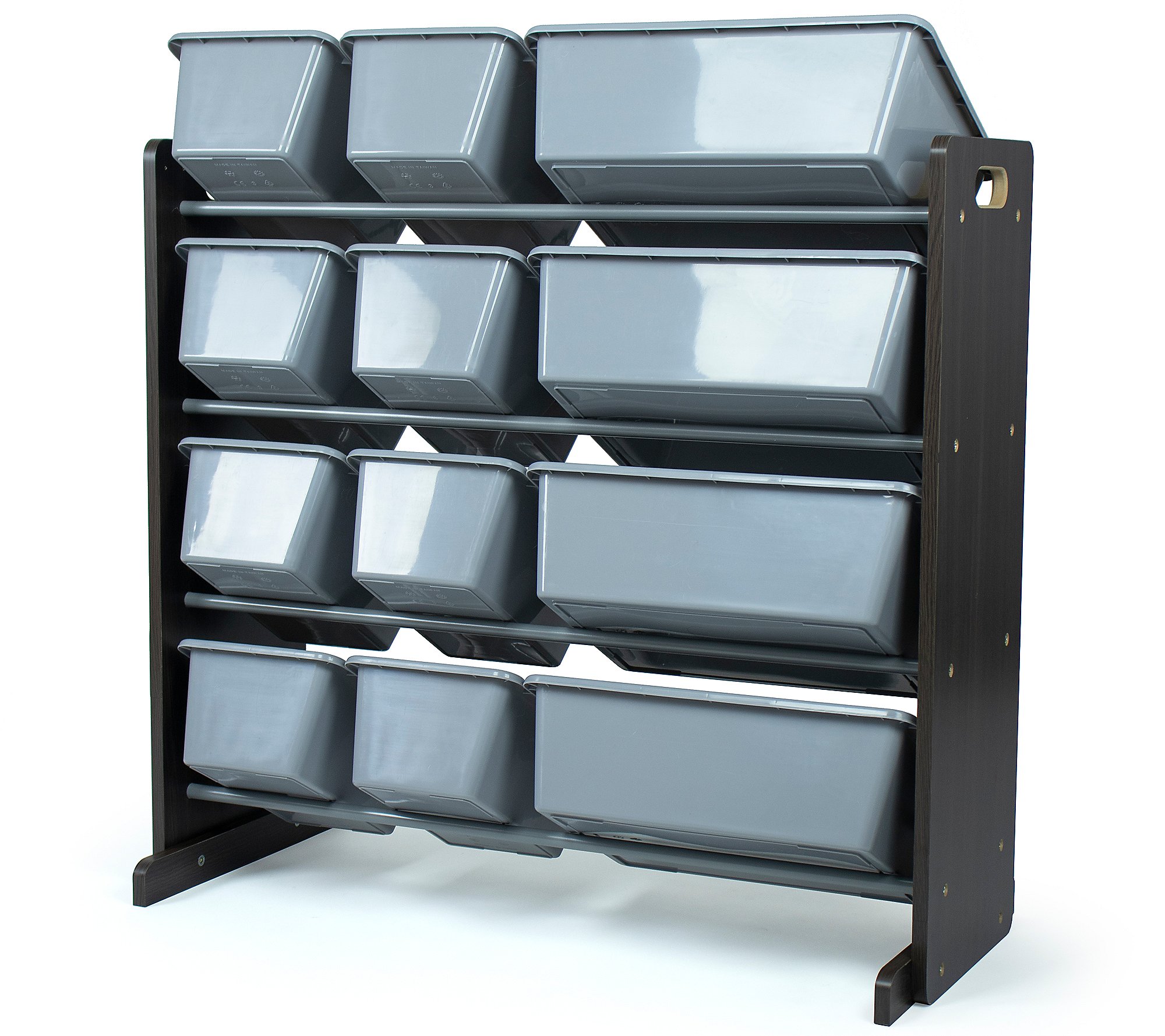 Humble Crew Sumatra Toy Organizer with 12 Plast ic Bins