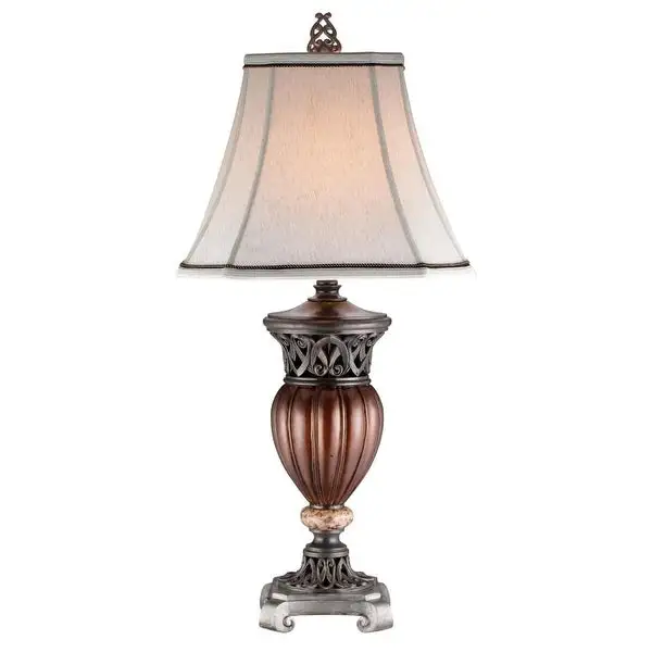 Traditional Roman Style Table Lamp with Bronze Finish - Extra Large