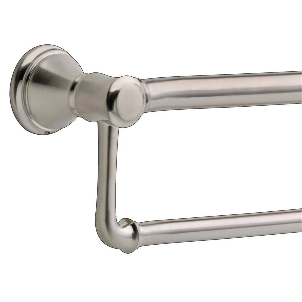 Delta Decor Assist Traditional 24 in. Towel Bar with Assist Bar in Stainless 41319-SS