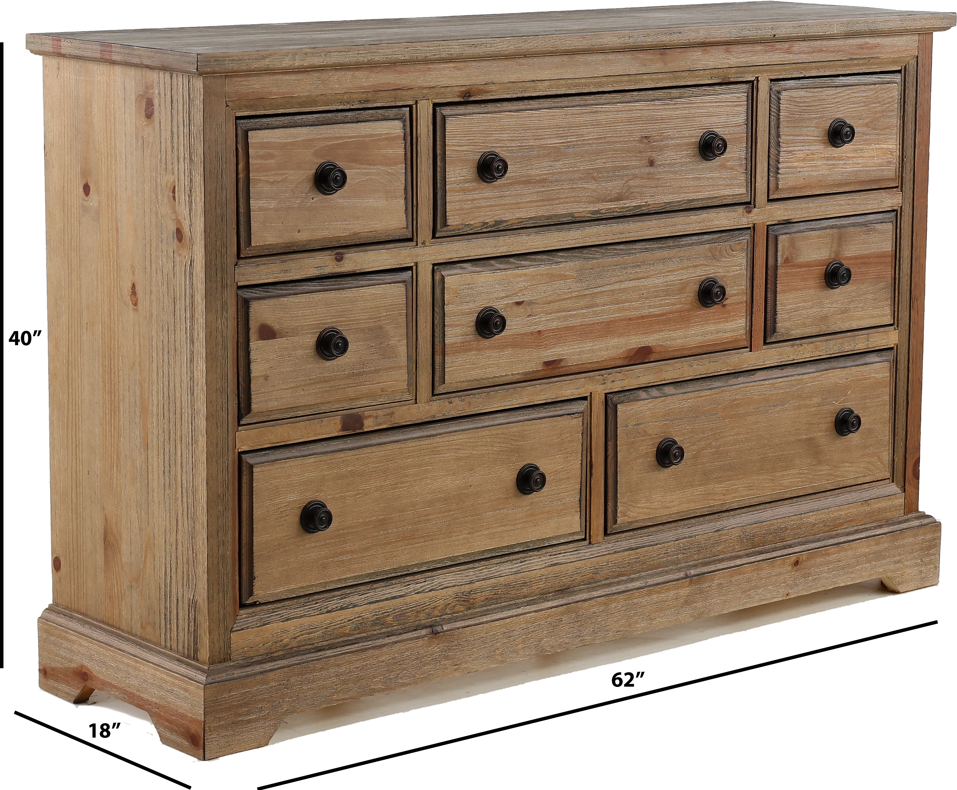 Wildfire Pine Dresser