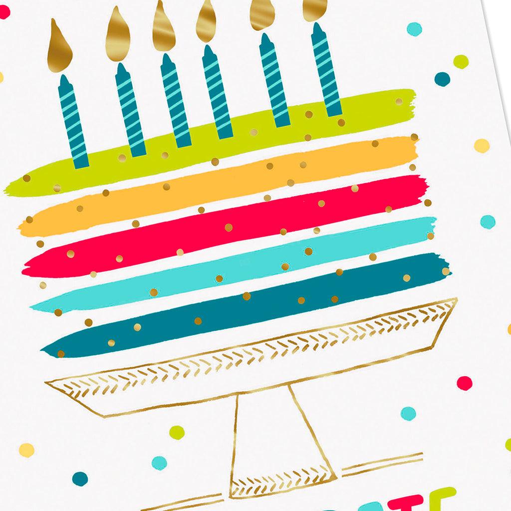 Hallmark  Celebrate You Cake Video Greeting Birthday Card