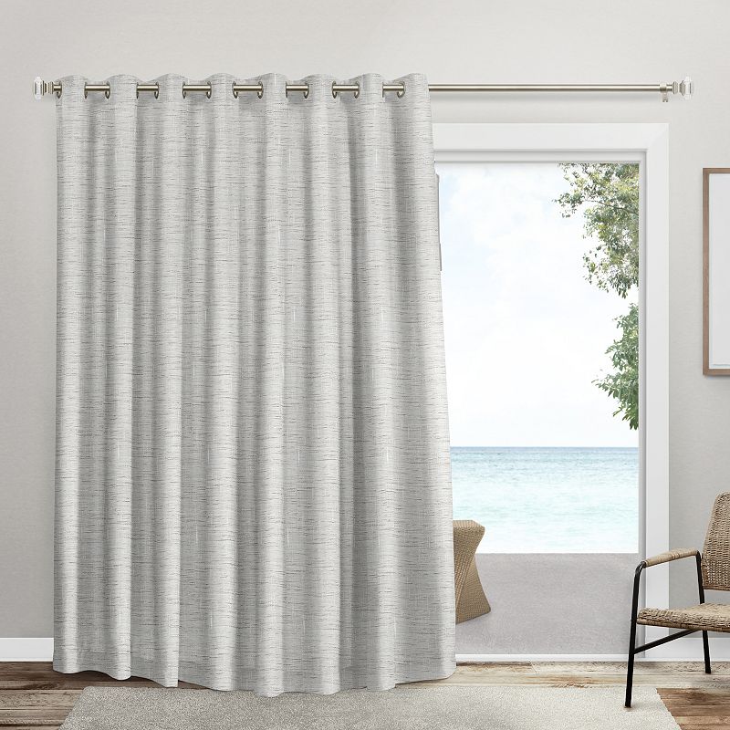 Exclusive Home Curtains Burke Patio Grommet Top 1-panel Window Curtain