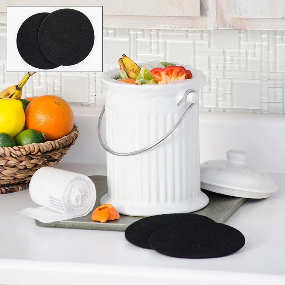 Counter Top Ceramic Compost Crock Kit