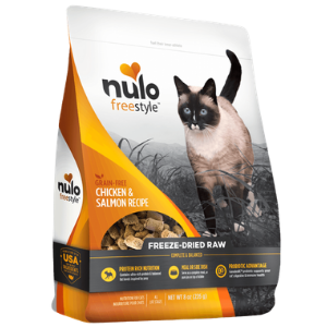 Nulo Freestyle Grain-Free Chicken and Salmon Freeze-dried Cat Food