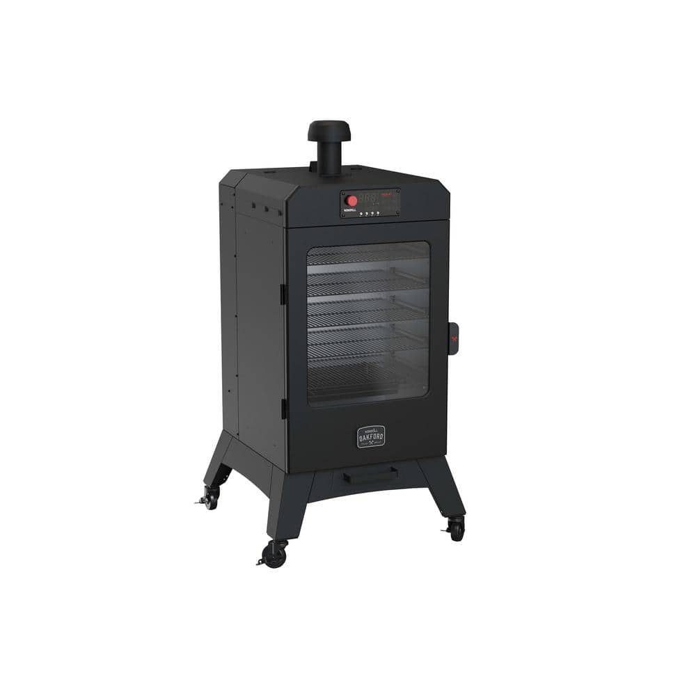 Nexgrill Oakford 1400 Pellet Grill Vertical Smoker in Black 910-0013