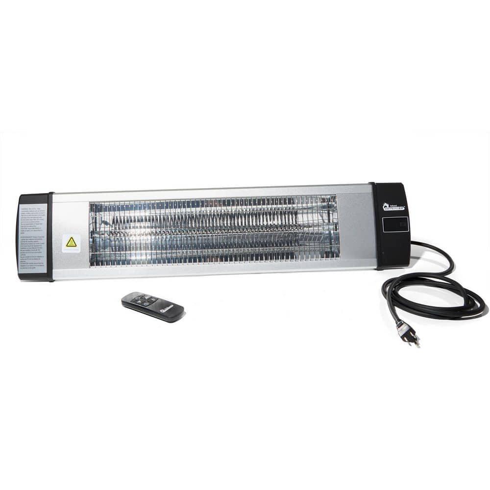 1500Watt Silver Electric Infrared Indoor Outdoor Wall Ceiling Heater