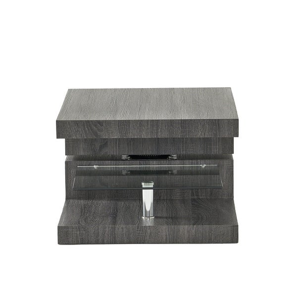 Michael Rectangular Rotating Wood Coffee Table by Christopher Knight Home - 23.75