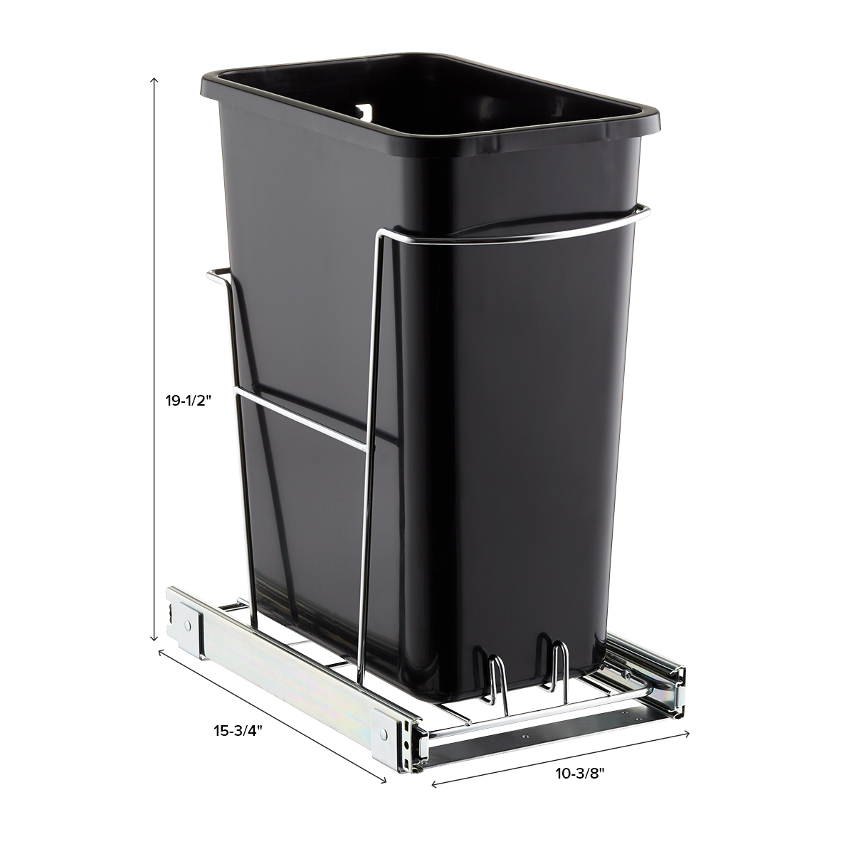 8 gal PullOut Trash Can