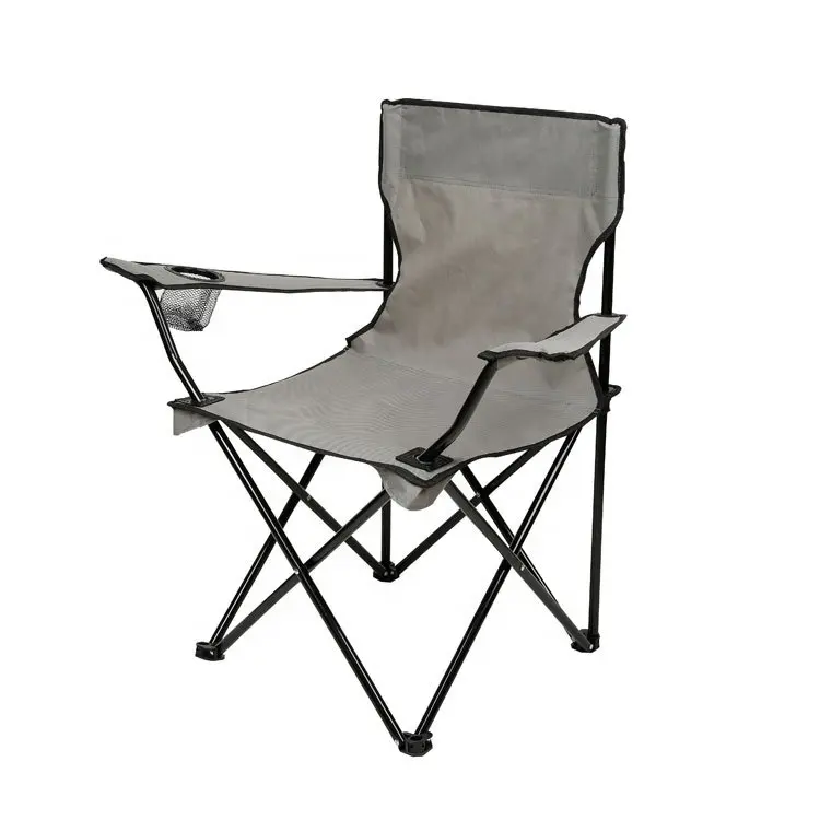 Camping beach chair With Arm Rest Cup Holder and Carrying and Storage Bag Quick Portable Folding Chair