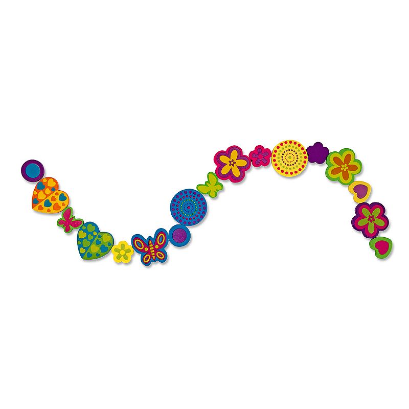 Melissa and Doug Bead Bouquet Wooden Bead Set