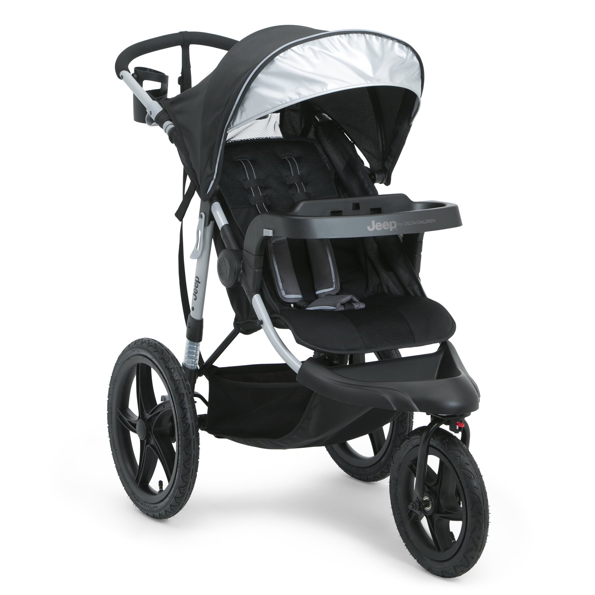 Jeep Boost Jogging Stroller by Delta Children, Black