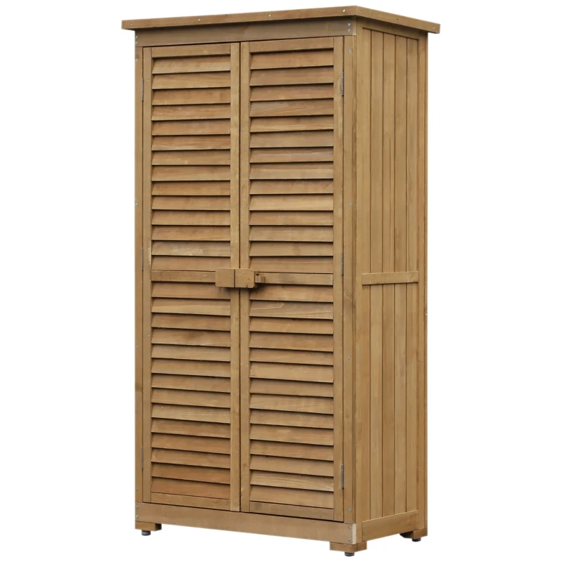 Tool Storage Cabinet Water proof Inet Water proof Wholesale Big Garden Sbandage Dresswooden Carton Wood Gray Fir Painting Wooden