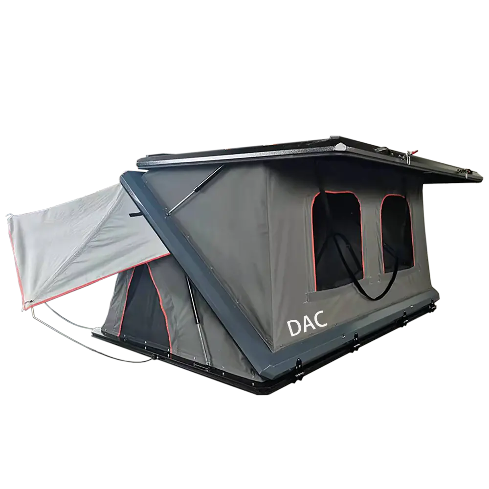 Hard shell roof top Tent for Family Camping Foldable Aluminum Off road Rooftop Tent for Hiking