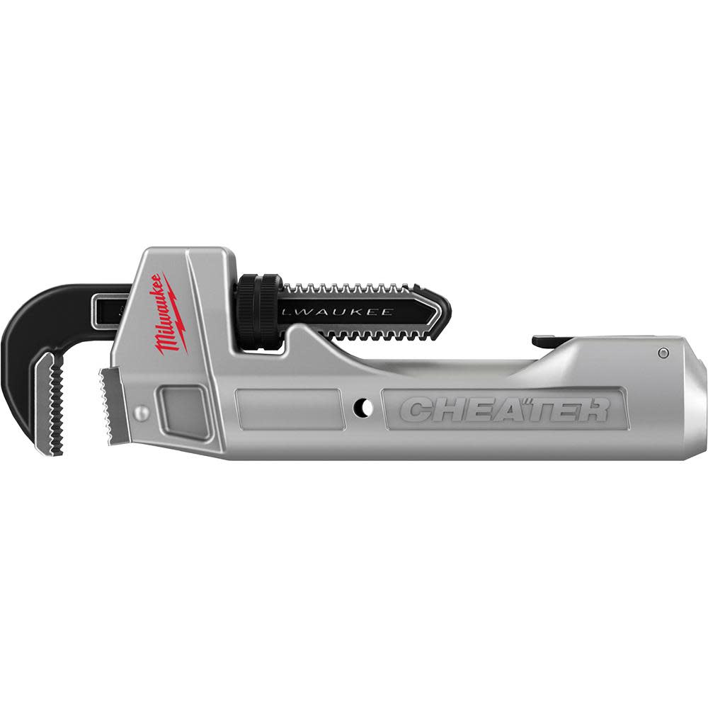 Milwaukee CHEATER Adaptable Pipe Wrench Aluminum ;