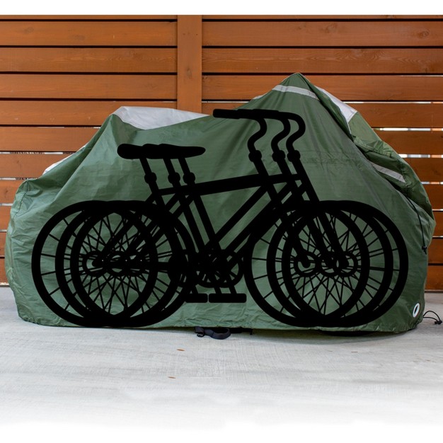 Yardstash Bike Cover Heavy Duty Waterproof Bicycle Tarp For Outdoor Storage amp Portable Shelter